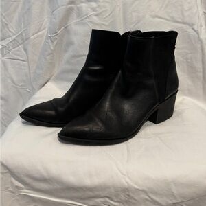 Steve Madden Black Ankle Boots